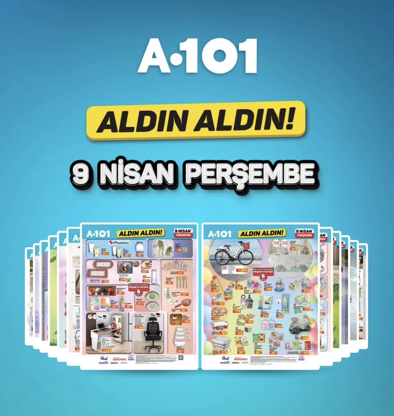A101 9 NİSAN ÜRÜNLER