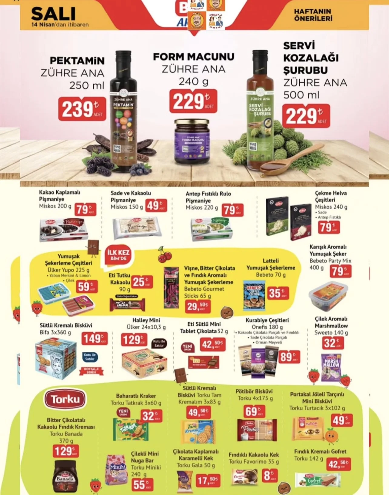 BİM 14-15 NİSAN YENİ KATALOG