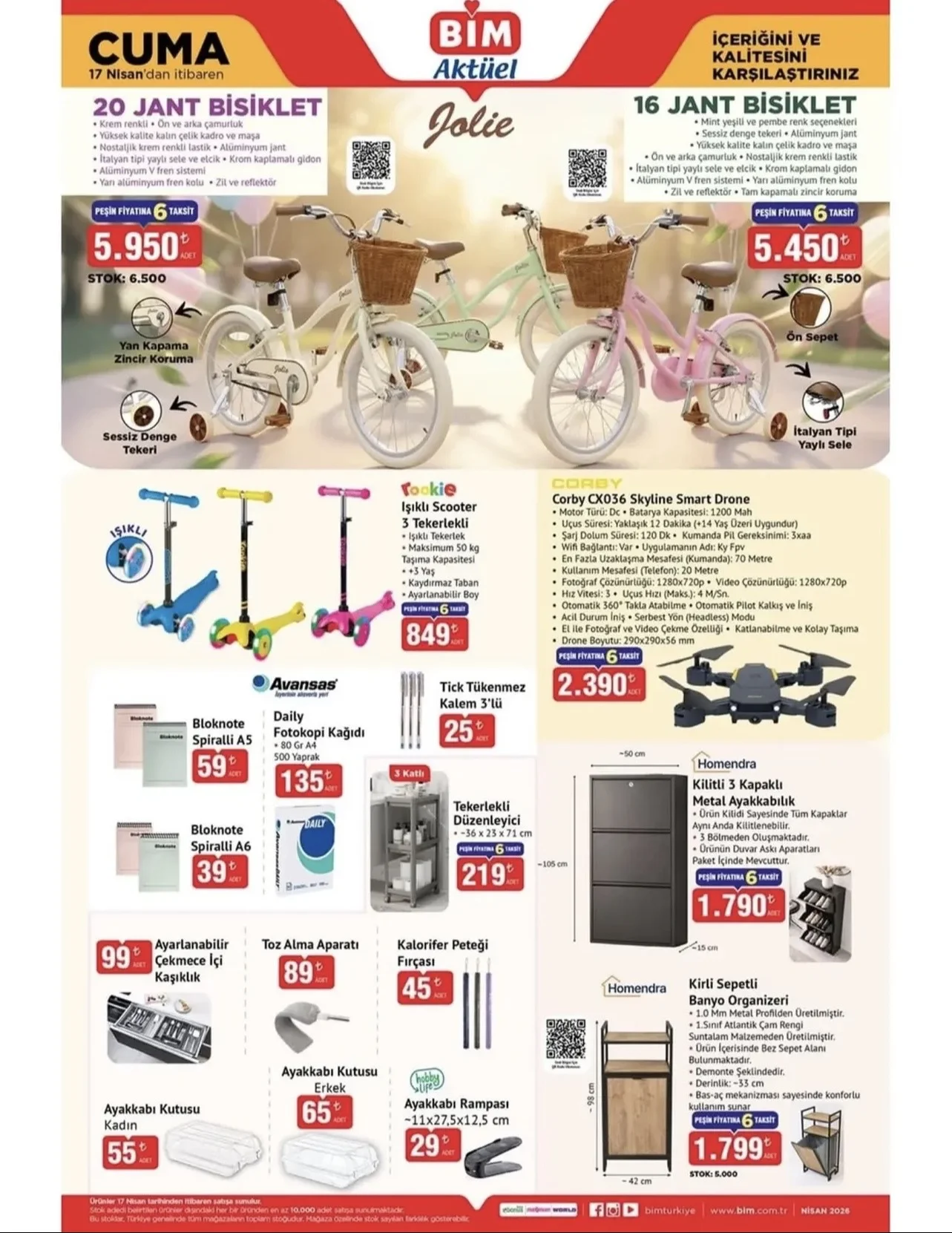 Bim 17 Nİsan aktüel katalog