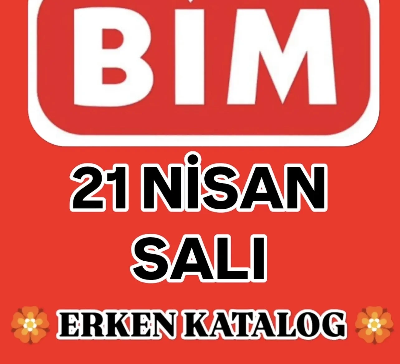 Bim 21 Nisan aktüel katalog erken geldi