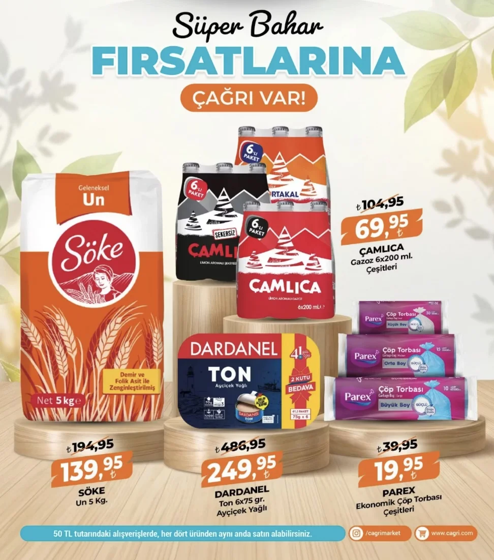 Çağrı market 10-20 Nisan katalog